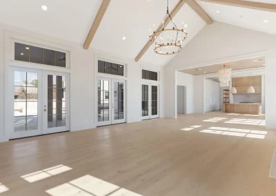 Kitchen and Living Room