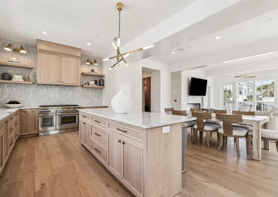Kitchen and dining room